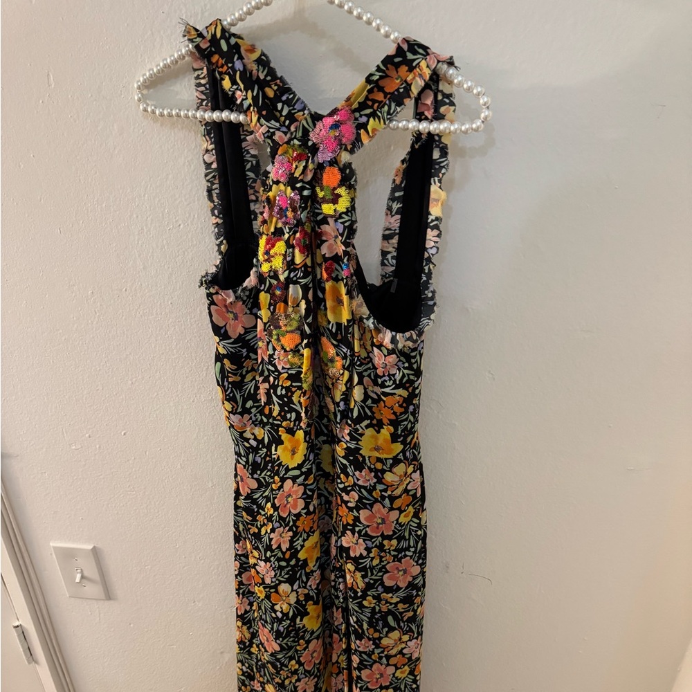 Kobi Halperin silk floral dress size 8